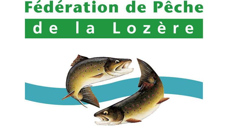 Logo de la fédération de peche de la lozère